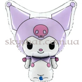 Опция Фольгована кулька "Куромі | Kuromi - кролик з фіолетовими вушками" – фото 3