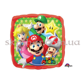 Опция Фольгована кулька квадрат "Маріо та команда" – фото 11
