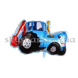 Опция Фольгована кулька "Синій Трактор з ковшем" – фото 17