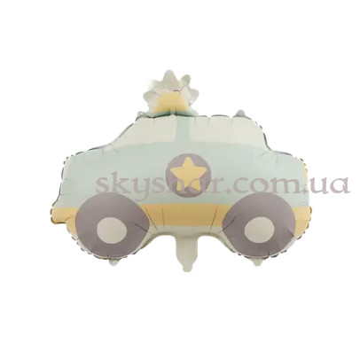 Фольгированный шар "Машина макарун" – фото 1 Фольгированный шар "Машина макарун" – фото 1