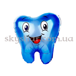 Опция Фольгована кулька фігура "Зуб синій" – фото 8 Опция Фольгована кулька фігура "Зуб синій" – фото 8