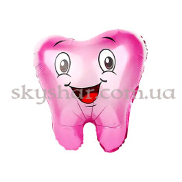 Опция Фольгированный шар фигура "Зуб розовый" – фото 17 Опция Фольгированный шар фигура "Зуб розовый" – фото 17