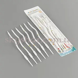 Опция Свечи для торта коктейльные Белые с Брызгами Золота 6 шт. – фото 17 Опция Свечи для торта коктейльные Белые с Брызгами Золота 6 шт. – фото 17