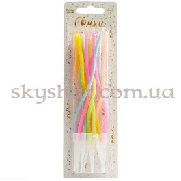 Опция Свечи для торта коктейльные Ассорти 12 шт. – фото 16 Опция Свечи для торта коктейльные Ассорти 12 шт. – фото 16