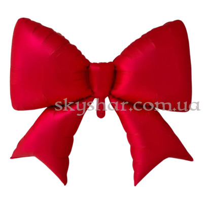 Фольгована кулька "Червоний Бантик" – фото 1 Фольгована кулька "Червоний Бантик" – фото 1