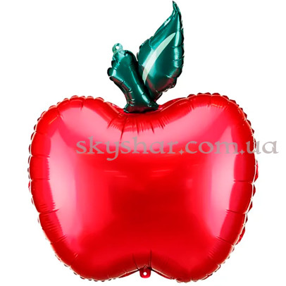 Фольгована кулька "Червоне яблуко" – фото 1 Фольгована кулька "Червоне яблуко" – фото 1