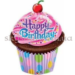 Опция Фольгована кулька "Кекс у рожевій глазурі" – фото 15