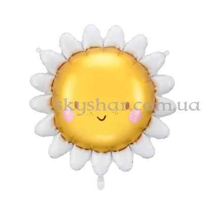 Фольгированный шар "Подсолнух" – фото 1 Фольгированный шар "Подсолнух" – фото 1