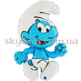 Опция Фольгированный шар фигура "Смурфик" – фото 12 Опция Фольгированный шар фигура "Смурфик" – фото 12