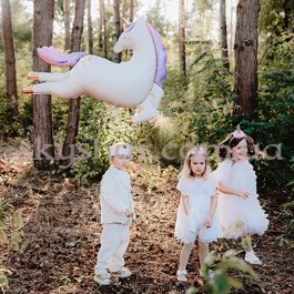 Фольгована кулька фігура "Місячний Єдиноріг" – фото 19