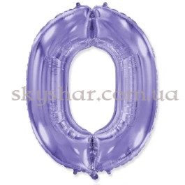 Опция Фольгована цифра "0" Бузкова – фото 17