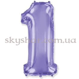 Опция Фольгированная цифра "1" Сиреневая – фото 20