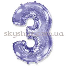 Опция Фольгована цифра "3" Бузкова – фото 22