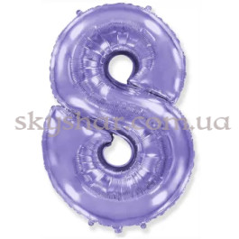 Опция Фольгированная цифра "8" Сиреневая – фото 27