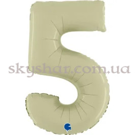 Опция Фольгированная цифра "5" Сатин Оливковая – фото 5 Опция Фольгированная цифра "5" Сатин Оливковая – фото 5