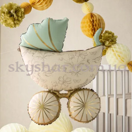 Фольгированный шар "Десткая коляска" – фото 17