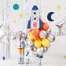 Піньята "Ракета" зі стрічками – фото 27