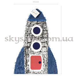 Опция Піньята "Ракета" зі стрічками – фото 26