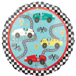 Фольгована кулька "Гоночні машини" – фото 12
