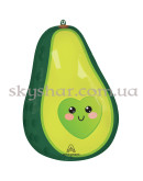 Фольгована кулька "Авокадо з серцем" – фото 3 Фольгована кулька "Авокадо з серцем" – фото 3