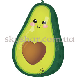 Опция Фольгована кулька "Авокадо з серцем" – фото 2