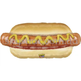 Опция Фольгована кулька фігура "Хот-дог з гірчицею" – фото 5 Опция Фольгована кулька фігура "Хот-дог з гірчицею" – фото 5