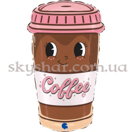 Опция Фольгированный шар фигура "Стаканчик кофе" – фото 26 Опция Фольгированный шар фигура "Стаканчик кофе" – фото 26