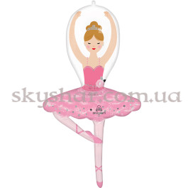 Опция Фольгована кулька "Балерина в рожевому"  – фото 4
