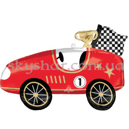 Опция Фольгована кулька "Червоний гоночний автомобіль" – фото 23