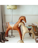 Фольгированная стоячая фигура "Лошадка коричневая" – фото 3
