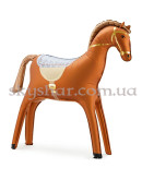 Фольгированная стоячая фигура "Лошадка коричневая" – фото 2