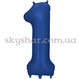 Опция Фольгированная цифра "1" Синяя сатин Navy Blue – фото 14 Опция Фольгированная цифра "1" Синяя сатин Navy Blue – фото 14