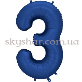 Опция Фольгированная цифра "3" Синяя сатин Navy Blue – фото 26 Опция Фольгированная цифра "3" Синяя сатин Navy Blue – фото 26