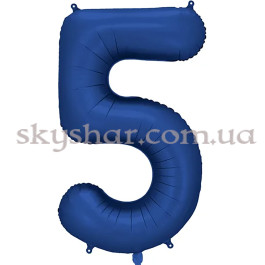 Опция Фольгированная цифра "5" Синяя сатин Navy Blue – фото 7 Опция Фольгированная цифра "5" Синяя сатин Navy Blue – фото 7