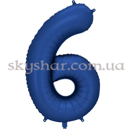 Опция Фольгированная цифра "6" Синяя сатин Navy Blue – фото 17 Опция Фольгированная цифра "6" Синяя сатин Navy Blue – фото 17