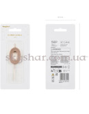 Свеча-цифра "0" Розовое золото – фото 3 Свеча-цифра "0" Розовое золото – фото 3