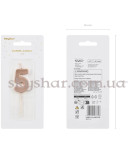 Свеча-цифра "5" Розовое золото – фото 4 Свеча-цифра "5" Розовое золото – фото 4