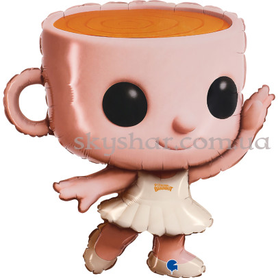 Фольгированный шар "Балерина Капучино" – фото 1 Фольгированный шар "Балерина Капучино" – фото 1