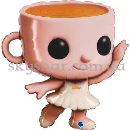 Опция Фольгована кулька "Балерина Капучино" – фото 9