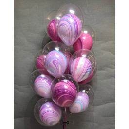 Опция Double Шар Супер Агат 14” (35 см)  – фото 2