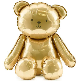 Опция Фольгированная стоячая фигура "Мишка золотистый" – фото 1