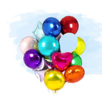 Фольговані кульки без малюнку – фото 1