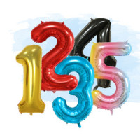 Фольговані кульки цифри – фото 7