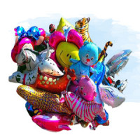 Фольговані кульки Тварини, птахи, метелики – фото 17