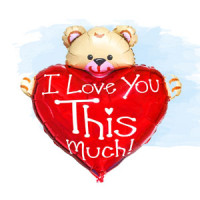 Фольговані кульки Любов – фото 13