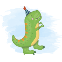 Фольговані кульки Динозаври – фото 6