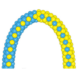 Опция Гирлянда из шаров "Украина"  (1 пог.м) – фото 3