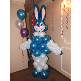 Опция Фигура из шаров "Заяц радостный" – фото 4