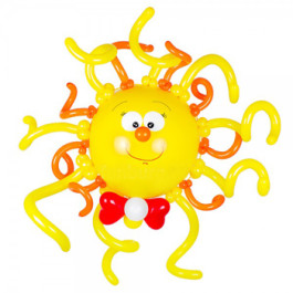 Опция Фигура из шаров "Лучистое солнышко" - фото 3 Опция Фигура из шаров "Лучистое солнышко" – фото 3