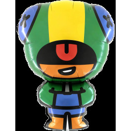 Опция Фольгированный шар фигура "Brawl Stars Леон" (Бравл Старс) – фото 2